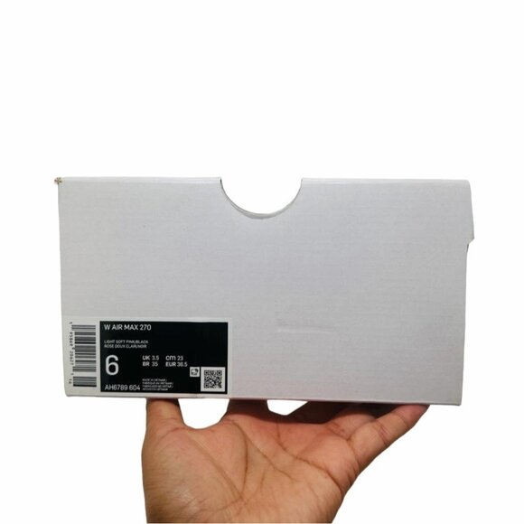 ⭐New Nike Air Max 270 Low Sz 6 Women's Shoes Light Soft Pink Sneakers AH6789-604 - Picture 7 of 13